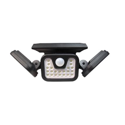 LED Pielāgojama saules enerģijas Prožektors ar sensoru LED/15W/3,7V 2400 mAh IP54 4500K