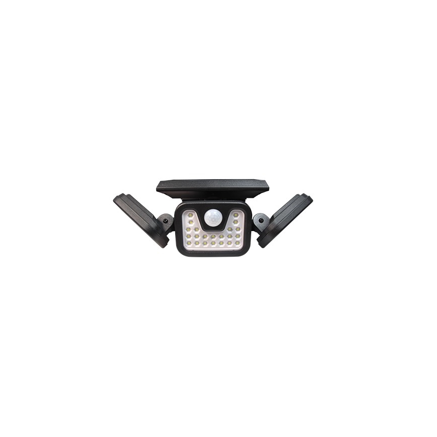 LED Pielāgojama saules enerģijas Prožektors ar sensoru LED/15W/3,7V 2400 mAh IP54 4500K