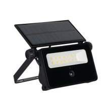LED Saules enerģijas prožektors ar sensoru LED/20W/5,5V IP65