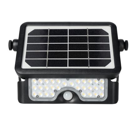 LED Saules enerģijas prožektors ar sensoru LED/5W/3,7V 4000K IP65 3000 mAh