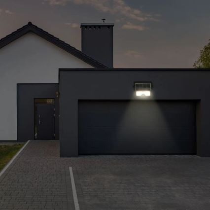 LED Saules enerģijas prožektors ar sensoru LED/5W/3,7V IP65 4000K 3000 mAh
