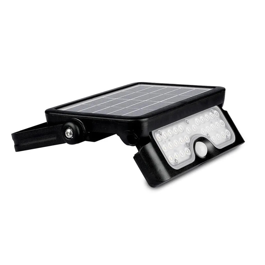 LED Saules enerģijas prožektors ar sensoru LED/5W/3,7V IP65 4000K 3000 mAh