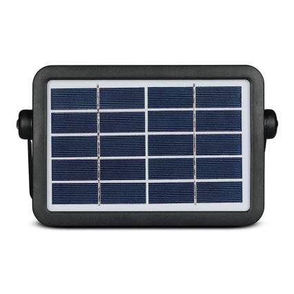 LED Saules enerģijas prožektors ar sensoru LED/5W/3,7V IP65 4000K 3000 mAh