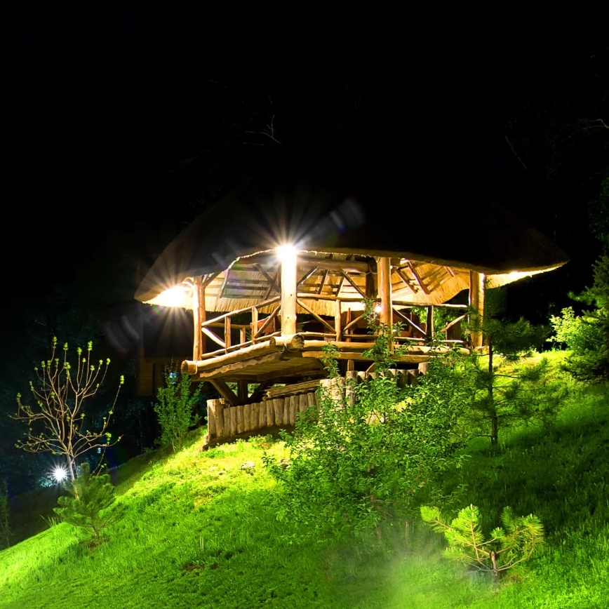 LED Saules enerģijas prožektors ar sensoru TRIO LED/0,6W/3,7V 1200 mAh IP44