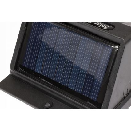 LED Saules enerģijas sienas lampa ar sensoru LED/0,55W/3,7V 1200 mAh IP65