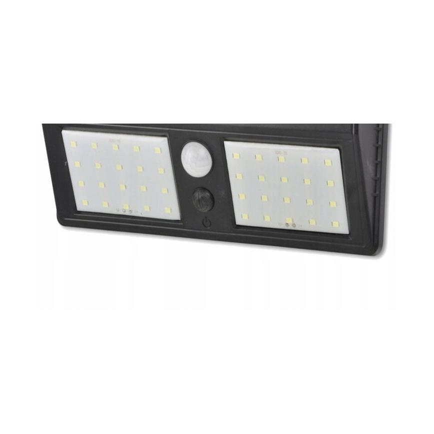 LED Saules enerģijas sienas lampa ar sensoru LED/1,2W/3,7V 2400 mAh IP54