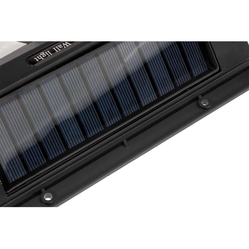LED Saules enerģijas sienas lampa ar sensoru LED/1,2W/3,7V 2400 mAh IP54