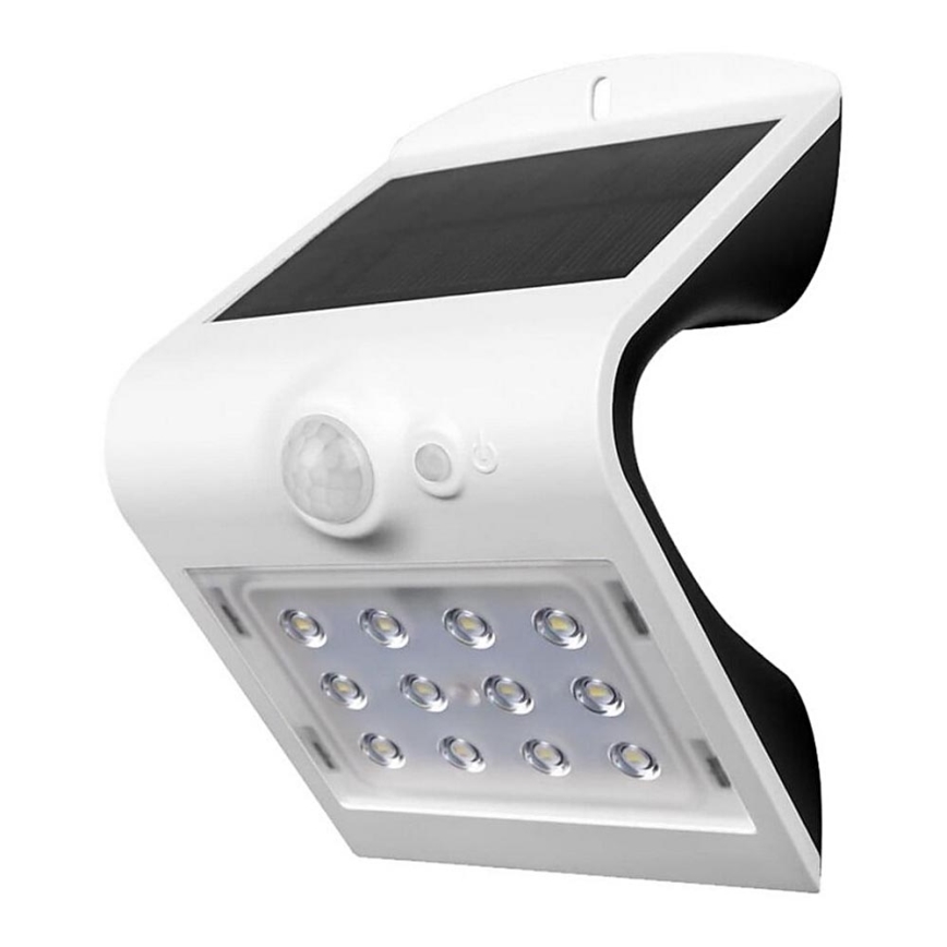 LED Saules enerģijas sienas lampa ar sensoru LED/1.5W/3,7V IP65 1200 mAh