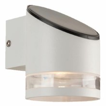 LED Saules enerģijas sienas lampa ar sensoru LED/1W/3,7V IP44 3000K balta