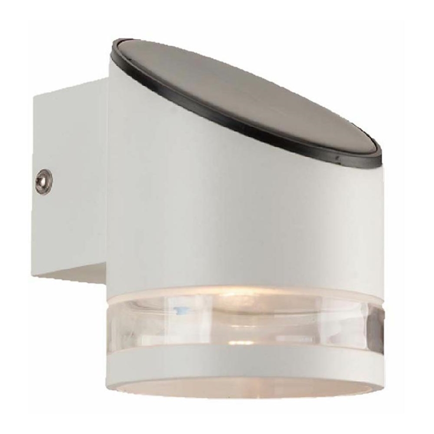 LED Saules enerģijas sienas lampa ar sensoru LED/1W/3,7V IP54 3000K 1200 mAh balta