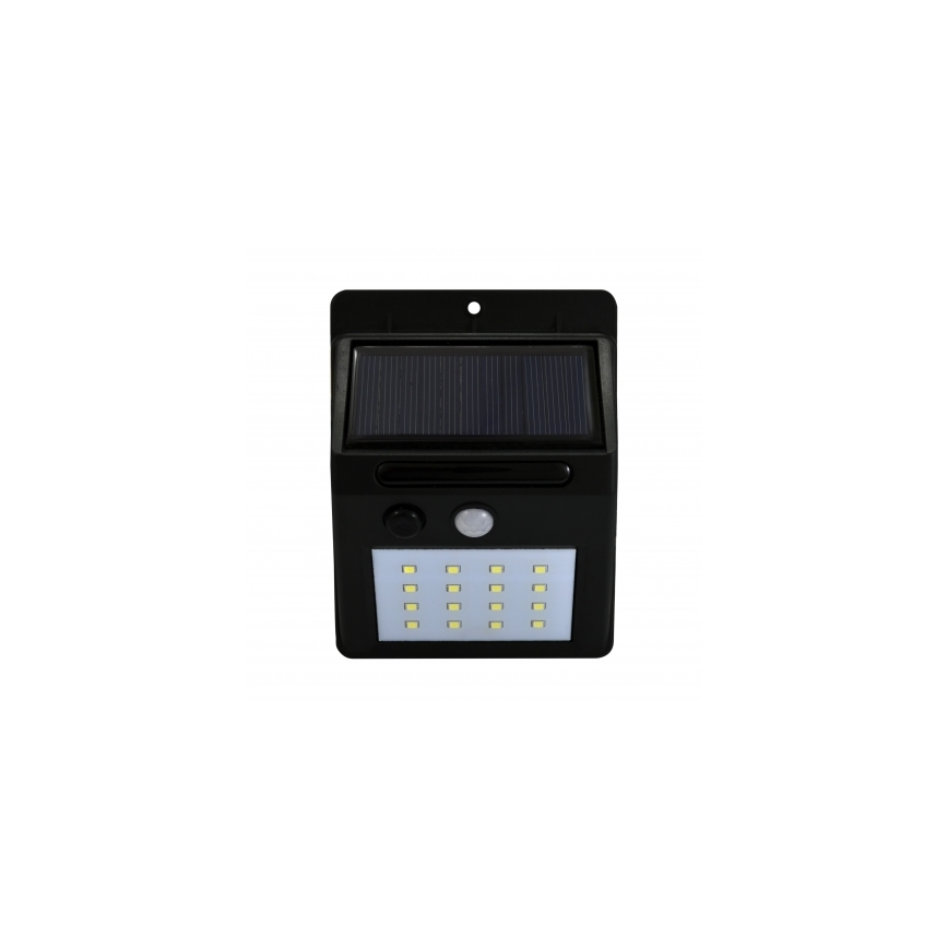 LED Saules enerģijas sienas lampa ar sensoru LED/2,2W/3,7V 2200 mAh IP44