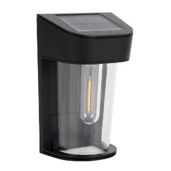 LED Saules enerģijas sienas lampa ar sensoru LED/2V IP44 600 mAh