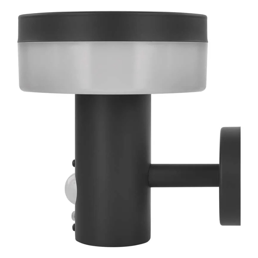 LED Saules enerģijas sienas lampa ar sensoru LED/2W/3,7V 1200 mAh IP44