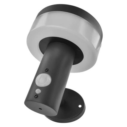 LED Saules enerģijas sienas lampa ar sensoru LED/2W/3,7V 1200 mAh IP44