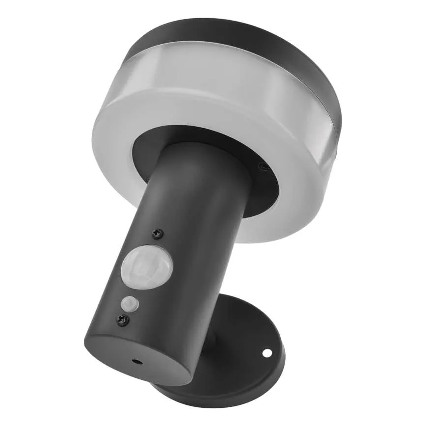 LED Saules enerģijas sienas lampa ar sensoru LED/2W/3,7V 1200 mAh IP44