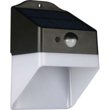 LED Saules enerģijas sienas lampa ar sensoru LED/2W/3,7V 4000K IP65