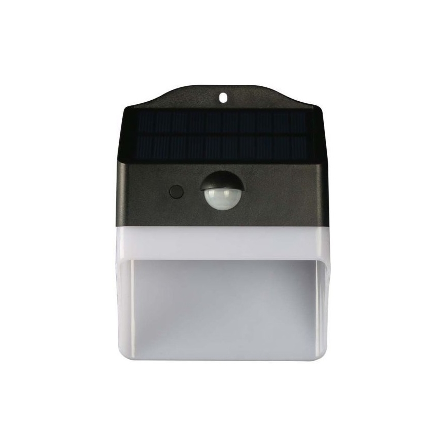 LED Saules enerģijas sienas lampa ar sensoru LED/2W/3,7V 4000K IP65