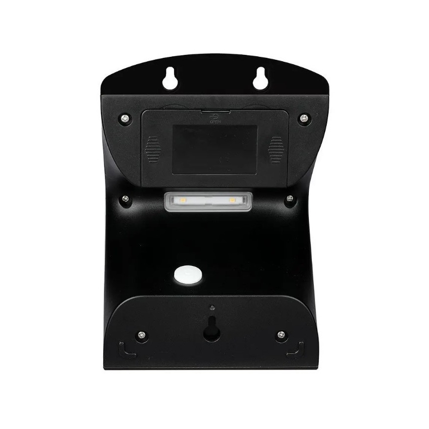 LED Saules enerģijas sienas lampa ar sensoru LED/3W/3,7V 3000/4000K IP65 melna