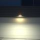 LED Saules enerģijas sienas lampa ar sensoru LED/3W/3,7V 3000K/4000K IP65 melna