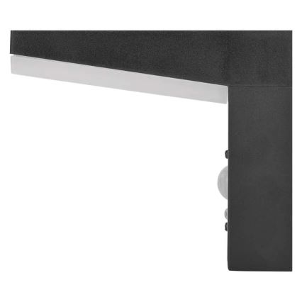 LED Saules enerģijas sienas lampa ar sensoru LED/4,4W/3,7V 2200 mAh IP44