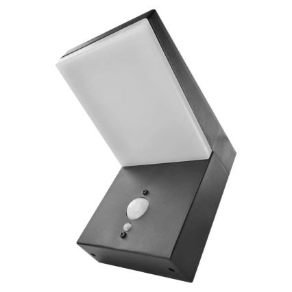 LED Saules enerģijas sienas lampa ar sensoru LED/4,4W/3,7V 2200 mAh IP44
