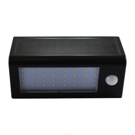 LED Saules enerģijas sienas lampa ar sensoru LED/5W IP44