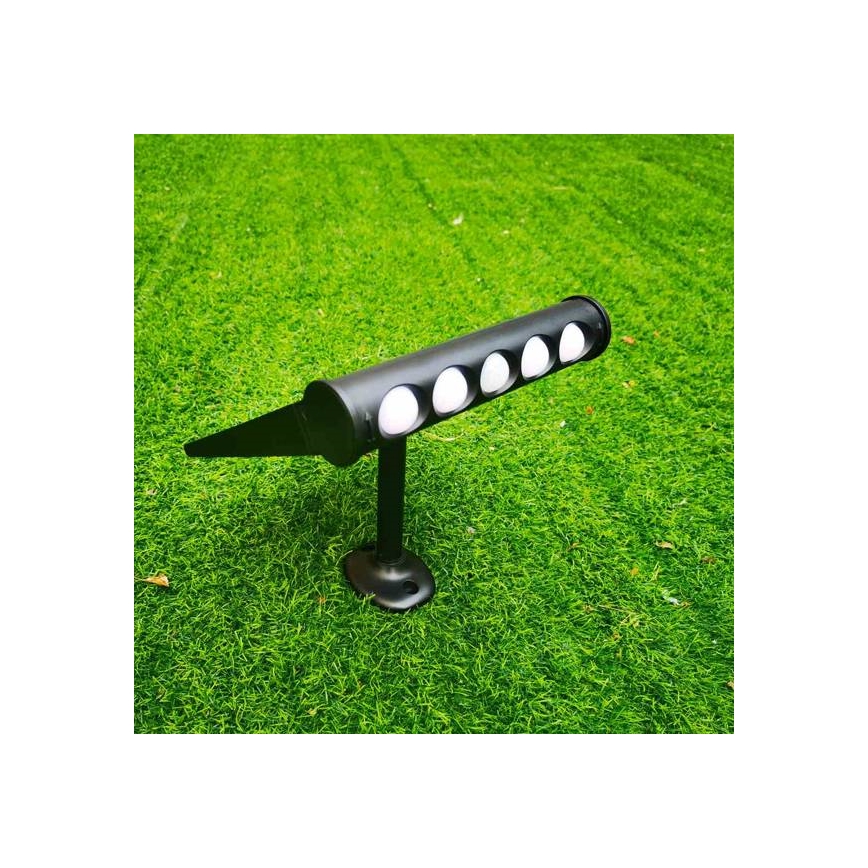 LED Saules enerģijas sienas lampa ar sensoru LED/8W/3,7V 4000 mAh 4000K IP65
