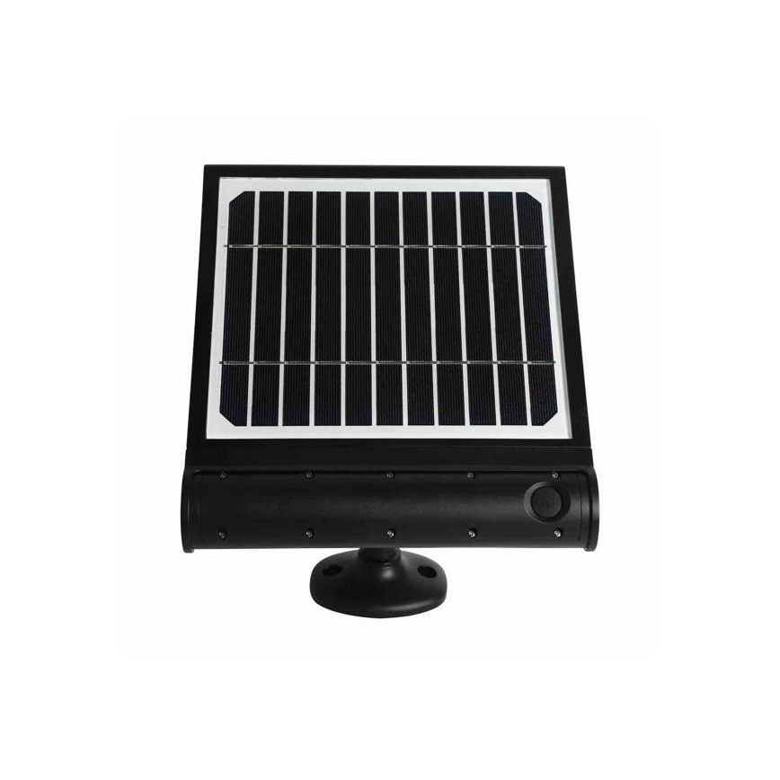 LED Saules enerģijas sienas lampa ar sensoru LED/8W/3,7V 4000 mAh 4000K IP65