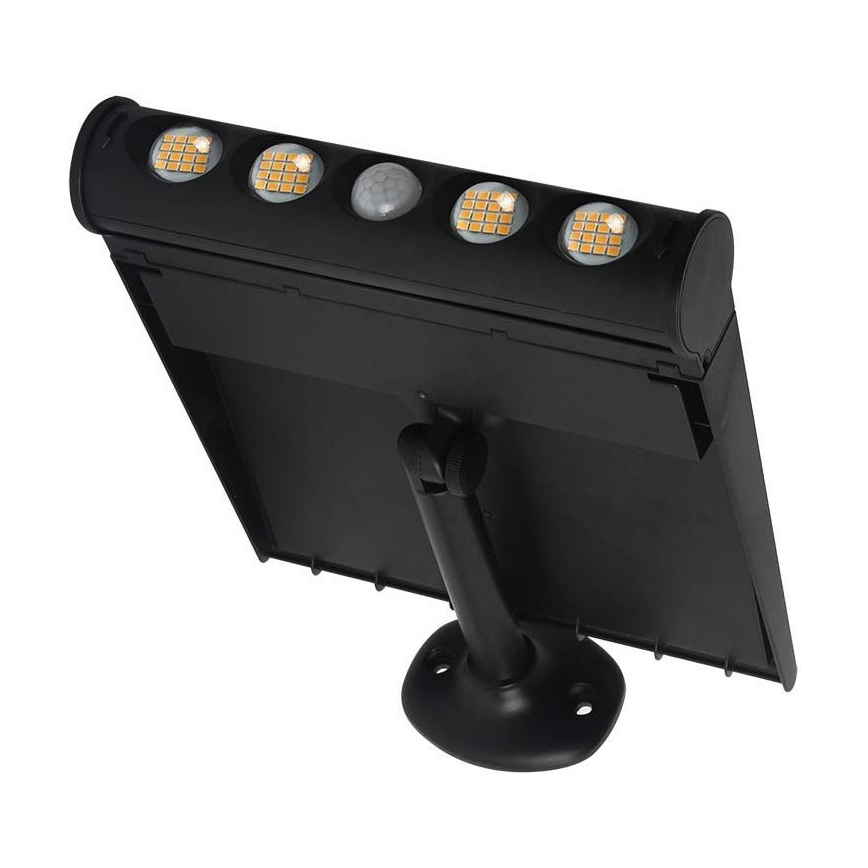 LED Saules enerģijas sienas lampa ar sensoru LED/8W/3,7V IP65 4000K 4000 mAh