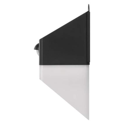 LED Saules enerģijas sienas lampa ar sensoru LUMI LED/3,7W IP65 melna