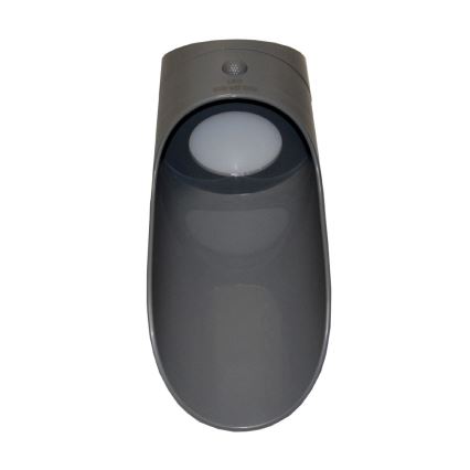 LED Saules enerģijas sienas lampa ar sensoru PALESA LED/1W/3,7V IP65 1800 mAh pelēka