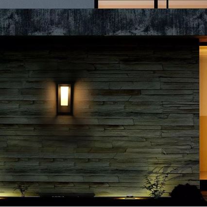 LED Saules enerģijas sienas lampa ar sensoru SAMSUNG CHIP LED/2W/3,7V IP65 2600 mAh