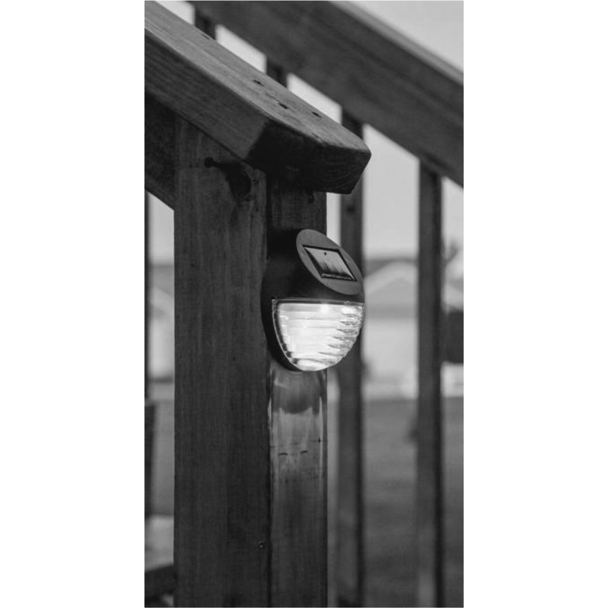 LED Saules enerģijas sienas lampa LED/1,2V 600 mAh IP44