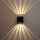 LED Saules enerģijas sienas lampa LED/2W/3,7V 4000K IP44 1300 mAh