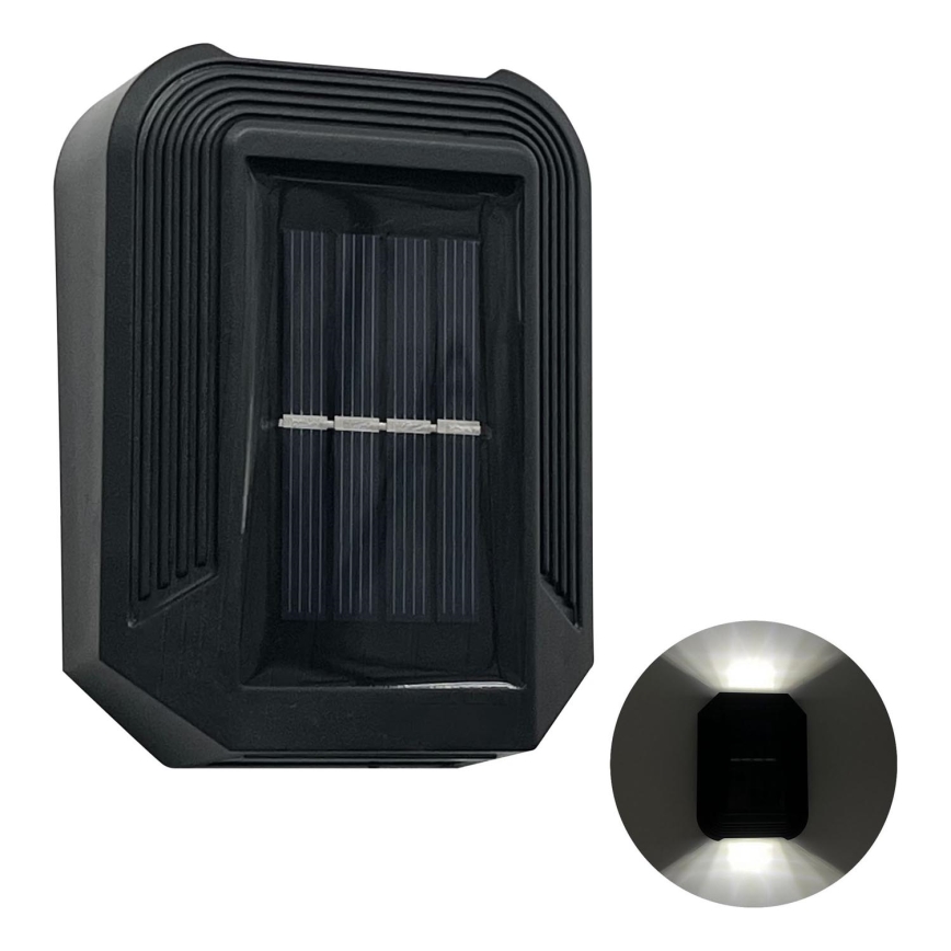 LED Saules enerģijas sienas lampa LUCE LED/1,2V 400 mAh IP44