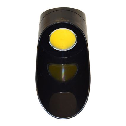 LED Saules enerģijas sienas lampa PALESA LED/1W/3,7V IP65 1800 mAh melna