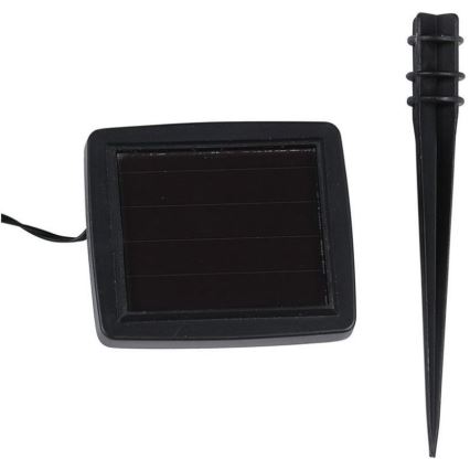 LED Saules enerģijas virtene 10xLED/1W/1,2V 2 m IP44 3000K