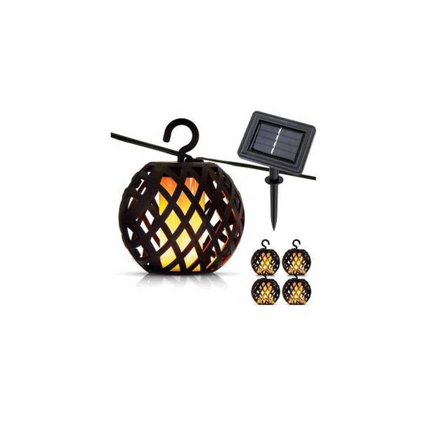 LED Saules enerģijas virtene 60xLED/2m IP44