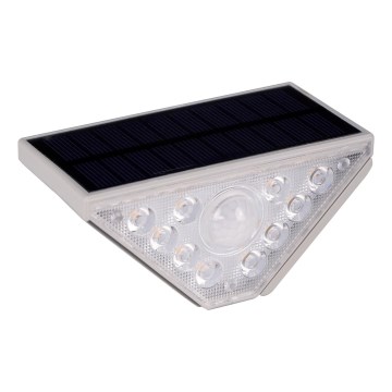 LED saules gaismeklis ar sensoru ARI LED/4,5W/3,7V 600 mAh IP44 balts