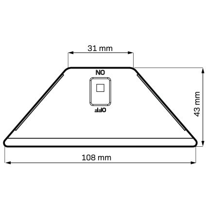 LED saules gaismeklis ELI LED/4,5W/3,7V 500 mAh IP44 melns