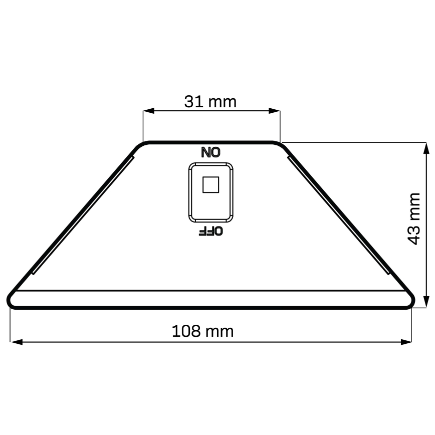 LED saules gaismeklis ELI LED/4,5W/3,7V 500 mAh IP44 melns