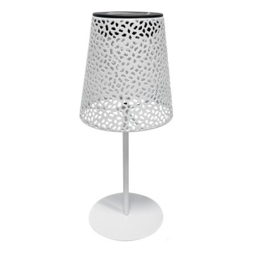 LED saules galda lampa LUVETRA LED/1xAA 4000K IP44 200 mAh balta