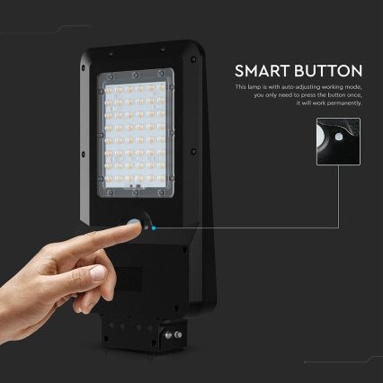 LED saules ielu lampa ar sensoru LED/20W/7,4V IP65 5400 mAh