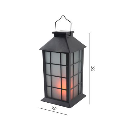 LED saules karājamais gaismeklis ar sensoru CANDELIO MILKY LED/1xAA 1600K IP44 200 mAh