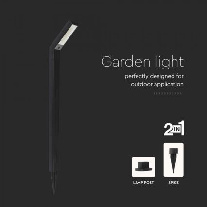 LED saules lampa 2 vienā LED/1,5W/3,7V IP65 1500 mAh