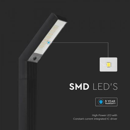 LED saules lampa 2 vienā LED/1,5W/3,7V IP65 1500 mAh