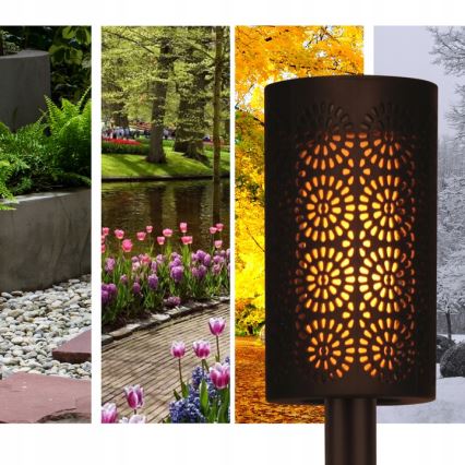 LED saules lampa ar krēslas sensoru LED/2V IP44 600 mAh