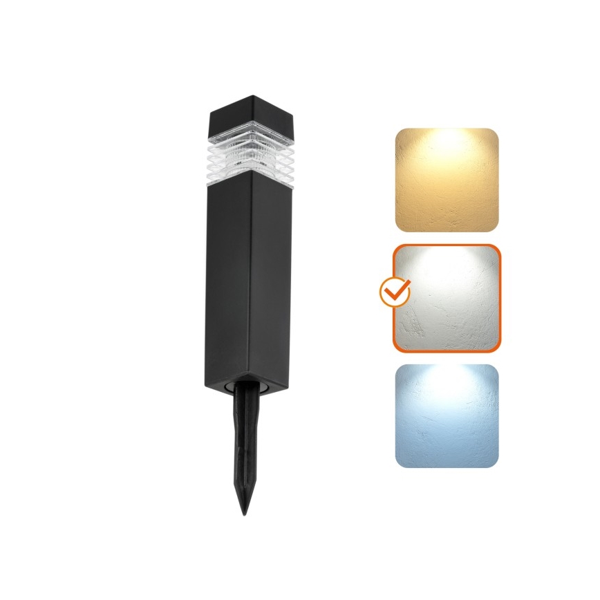 LED saules lampa ar sensoru AURORA LED/1xAAA 4000K IP44 100 mAh