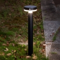 LED Saules lampa ar sensoru GWINEA LED/4,5W/3,7V 2000 mAh 50 cm IP44 melna