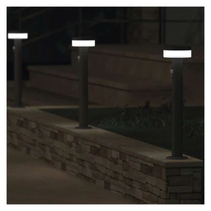 LED saules lampa ar sensoru LED/2W/3,7V 1200 mAh IP44 50 cm